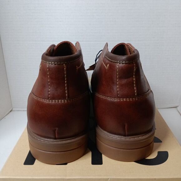 Madden NYC Men’s Adam Chukka Dress Boots Leather Brown Size 9 Comfort Insoles